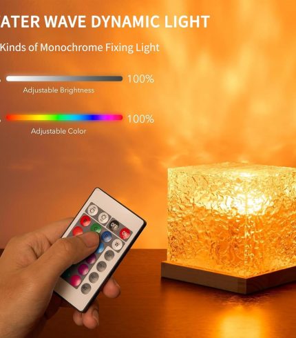 LAMPARA ONDULADA DE AGUA